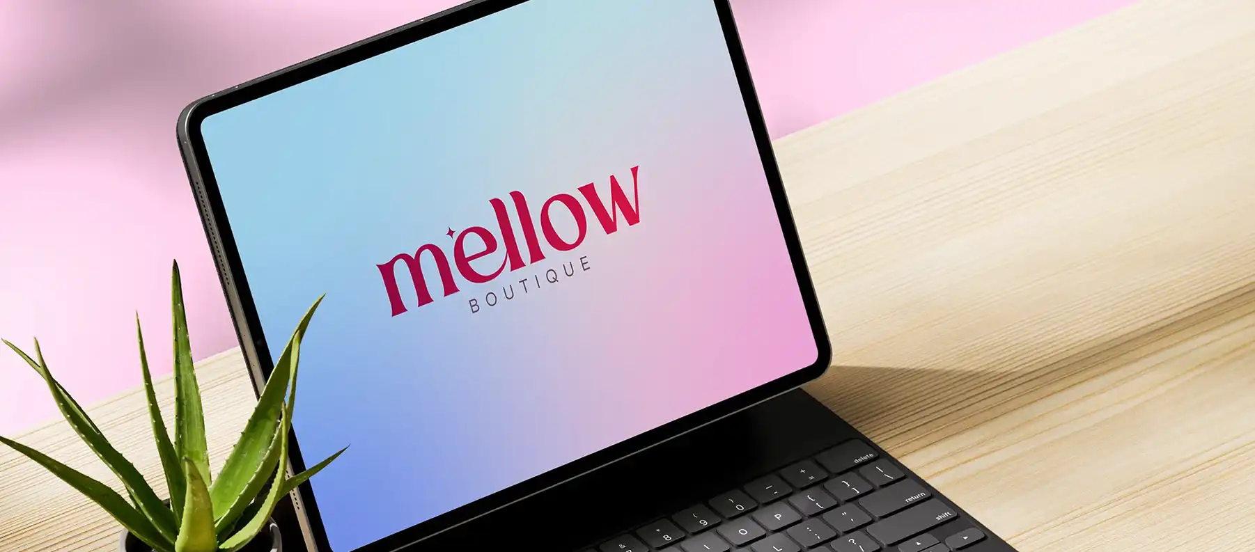 Mellow Boutique identity showcase