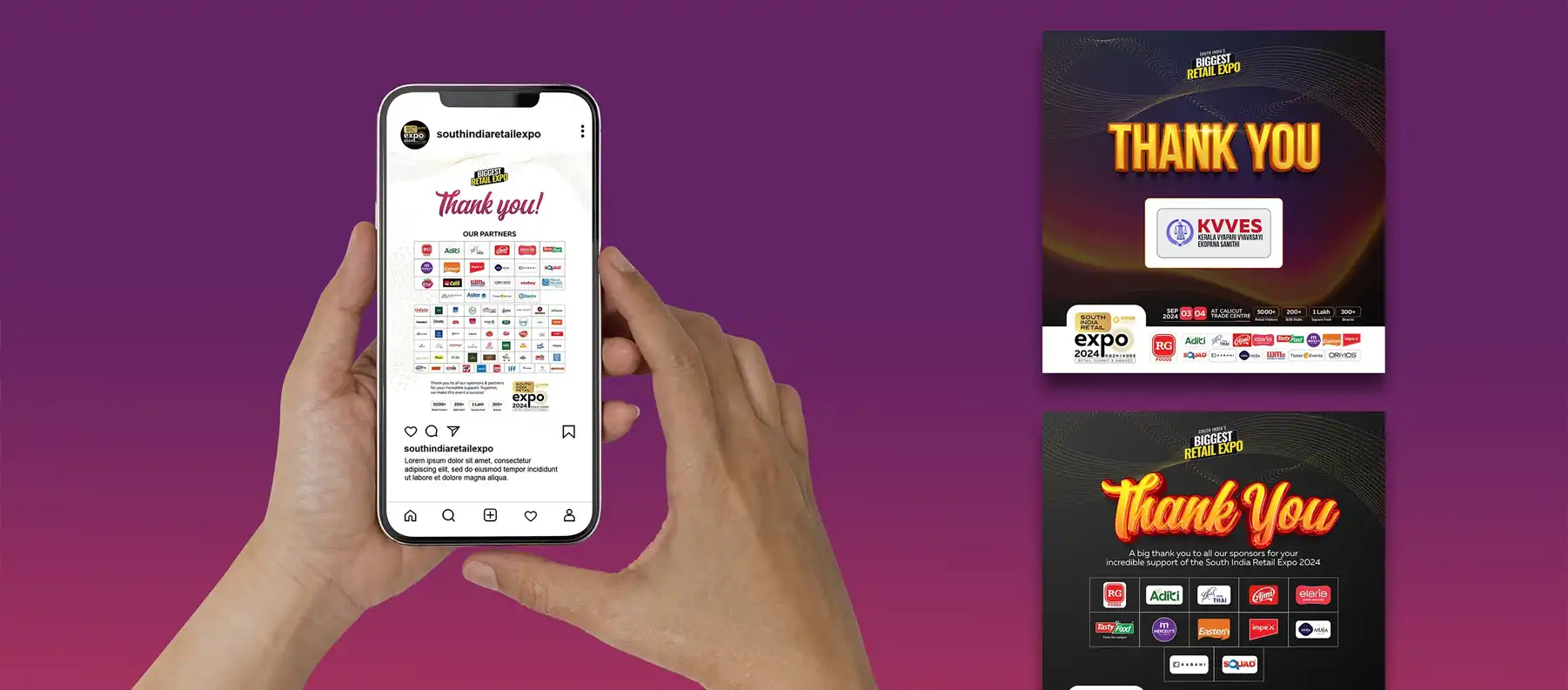 South India Retail Expo campaign showcase